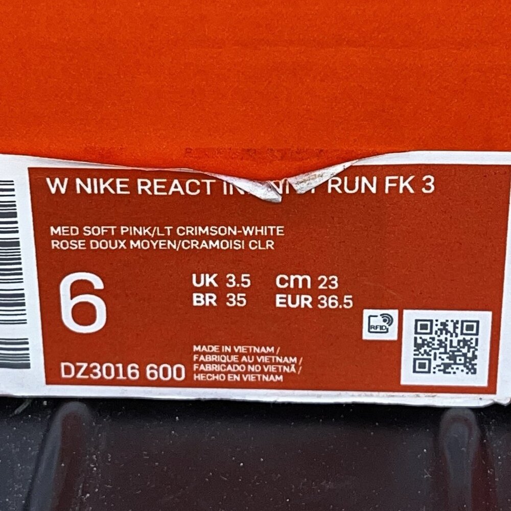 New Nike React Infinity React 3 Running Soft Pink… - image 6
